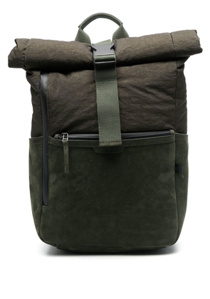 Officine Creative Pilot buckle-fastening backpack - Green