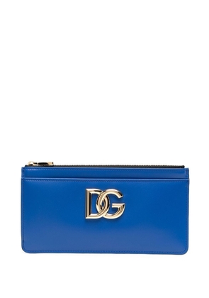 Dolce & Gabbana DG logo card holder - Blue