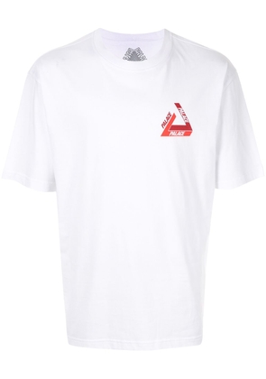 Palace Tri-Shadow logo-print T-shirt - White