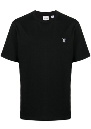 Daily Paper logo embroidered t-shirt - Black