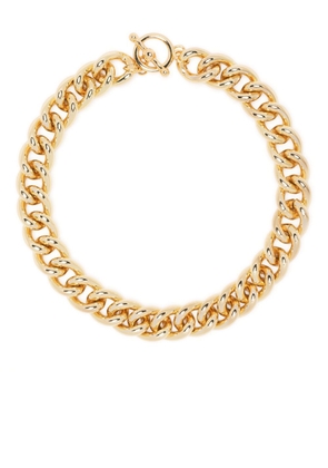 Kenneth Jay Lane chunky polished chain necklace - Gold