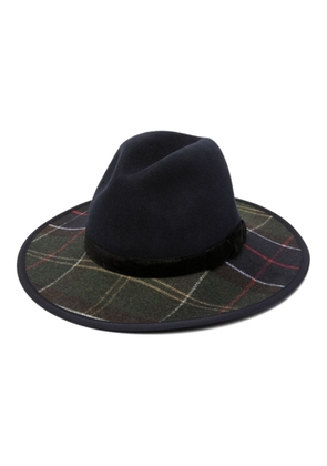 Barbour Barbour Hut Thornhill wool fedora hat - Blue
