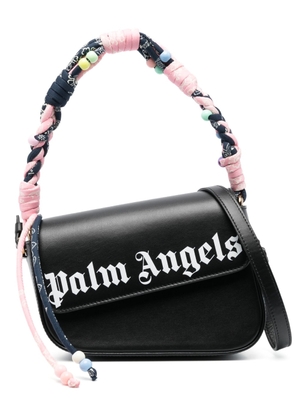 Palm Angels Crash logo-print shoulder bag - Black