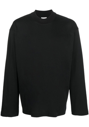DRIES VAN NOTEN round-neck long-sleeve sweatshirt - Black