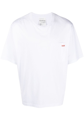 Acne Studios logo-print cotton T-shirt - White