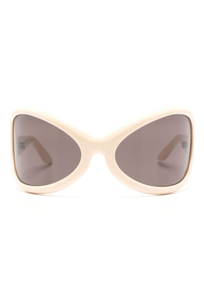 Acne Studios Arcturus oversized oval-frame sunglasses - Neutrals