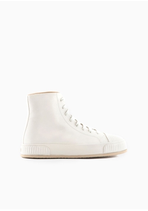 OFFICIAL STORE High-top Nappa-leather Sneakers