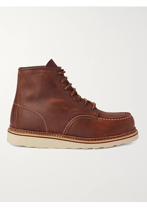 Red Wing Shoes - 1907 Classic Moc Leather Boots - Men - Brown - UK 6