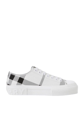 Burberry Canvas Check Sneakers