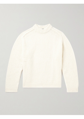 A.P.C. - Tyler Alpaca-Blend Sweater - Men - White - XS