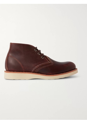 Red Wing Shoes - Work Leather Chukka Boots - Men - Brown - UK 6