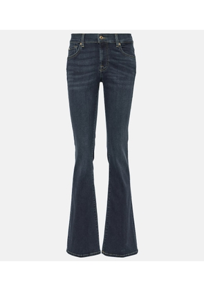 7 For All Mankind Midrise bootcut jeans