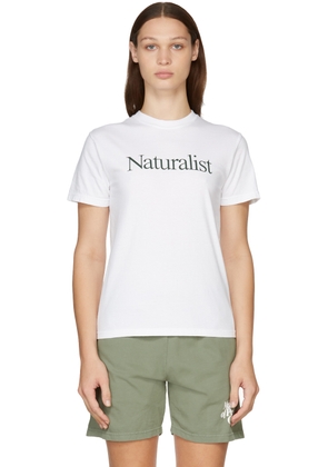 Museum of Peace & Quiet White 'Naturalist' T-Shirt