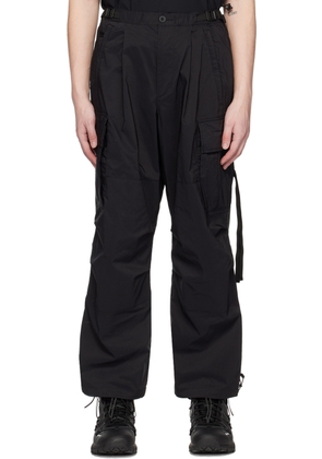 F/CE.® Black Relaxed-Fit Cargo Pants