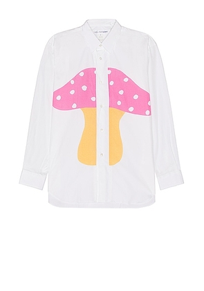 COMME des GARCONS SHIRT Shirt in White - White. Size L (also in M, S).