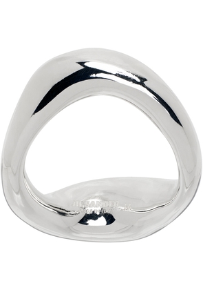 Jil Sander Silver Sculptural Ring