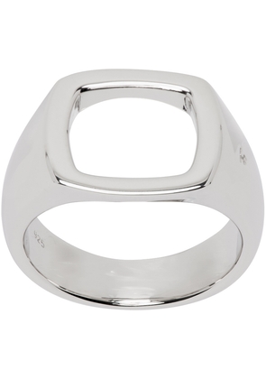 Tom Wood Silver Cushion Open Ring