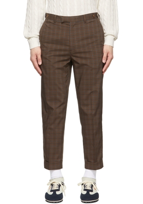 BEAMS PLUS Brown Polyester Trousers