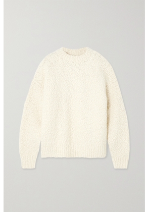 Lauren Manoogian - + Net Sustain Berber Oversized Alpaca-blend Bouclé Sweater - Cream - 1,2,3