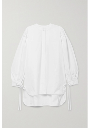 Co - Oversized Organic Cotton-poplin Shirt - White - x small,small,medium,large