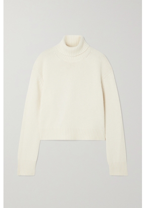 SPRWMN - Cashmere Turtleneck Sweater - White - x small,small,medium,large,x large