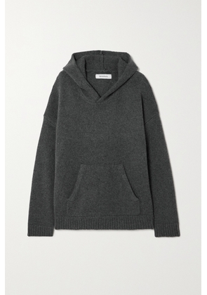 SPRWMN - Oversized Cashmere Hoodie - Gray - x small,small,medium,large,x large