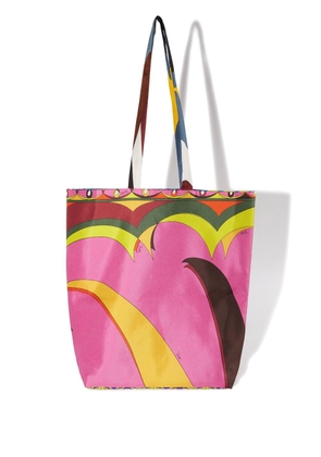 PUCCI Gallery reversible silk tote bag - Pink