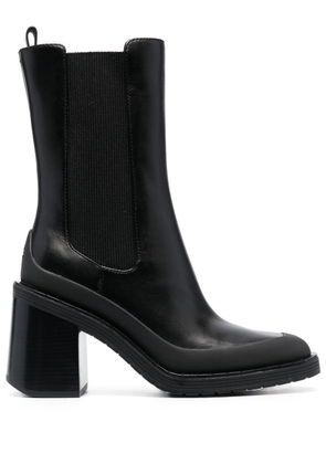 Tory Burch Expedition Chelsea leather boots - Black