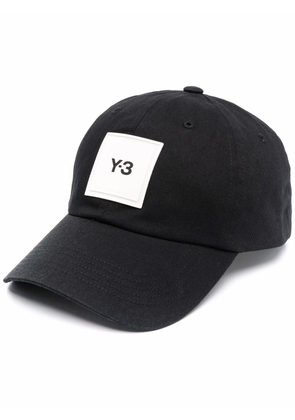 Y-3 logo-patch baseball cap - Black