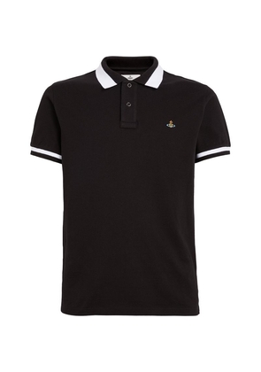 Vivienne Westwood Embroidered Orb Polo Shirt