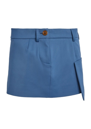 Vivienne Westwood Assymetric Tailored Mini Skirt