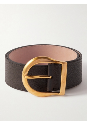 TOM FORD - 4cm Full-Grain Leather Belt - Men - Brown - EU 85
