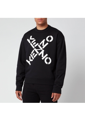 KENZO Men's Sport Oversized Sweatshirt - Black - S