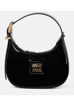 Miu Miu Mini patent leather shoulder bag