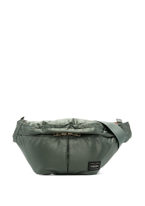 Porter-Yoshida & Co. logo-patch belt bag - Green