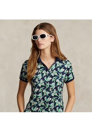 Tailored Fit Floral Polo Shirt