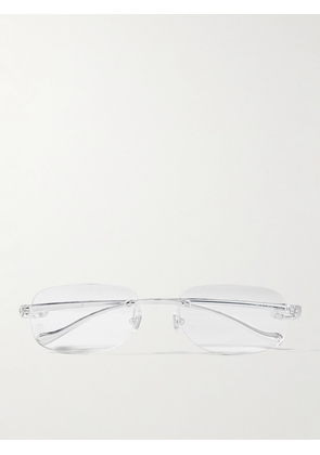 Cartier Eyewear - Frameless Silver-Tone Optical Glasses - Men - Silver