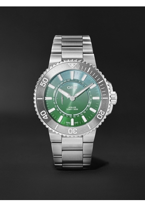 Oris - Aquis Dat Watt Limited Edition II Automatic 43.5mm Stainless Steel Watch, Ref. No. 01 743 7734 4197-Set - Men - Green