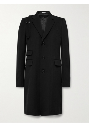 Alexander McQueen - Slim-Fit Wool-Twill Trench Coat - Men - Black - IT 46