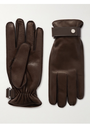 Dunhill - Leather Gloves - Men - Neutrals - S