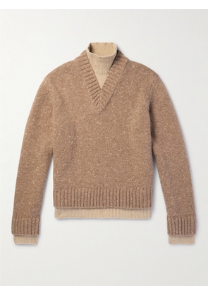 Bottega Veneta - Layered Wool Sweater - Men - Neutrals - XL