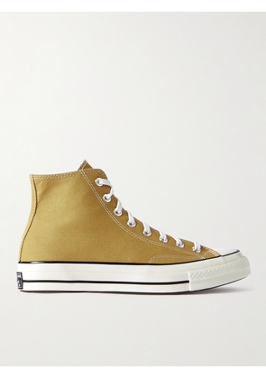 Converse - Chuck 70 Canvas High-Top Sneakers - Men - Yellow - UK 6