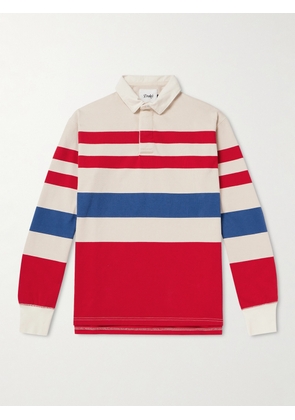 Drake's - Striped Cotton-Jersey Polo Shirt - Men - Unknown - S