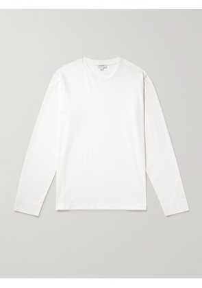 Sunspel - Supima Cotton-Jersey T-Shirt - Men - White - S