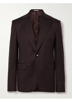 Gabriela Hearst - Leiva Slim-Fit Wool-Twill Suit Jacket - Men - Brown - IT 46