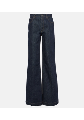 Dolce&Gabbana High-rise flared jeans