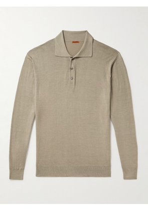 Barena - Pevaron Wool Polo Shirt - Men - Neutrals - S