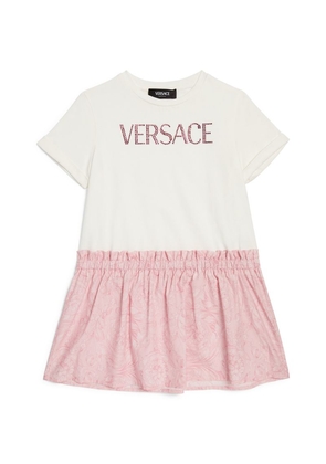 Versace Kids Logo T-Shirt Dress (4-14 Years)