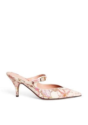 Zimmermann Leather Floral Aura Mules 65