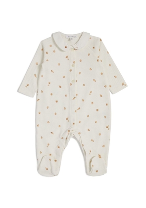Tartine Et Chocolat Waffle-Knit Shell-Print All-In-One (0-18 Months)